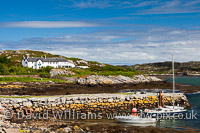 Arinagour harbour, Coll.